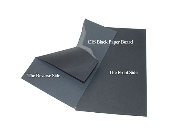 C1S Black paper board