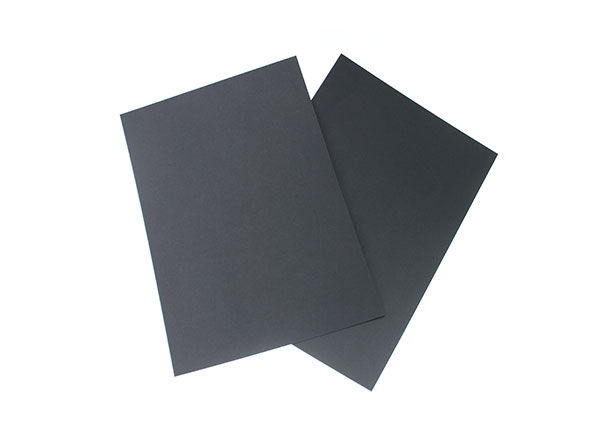 C2S Black paper board