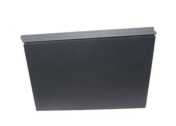 Thick Laminated black board with black core